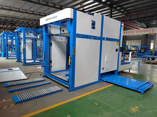 Flip Flop Pallets Auto Stacker Machine do kartonu falistego wraz z laminatorem flutowym