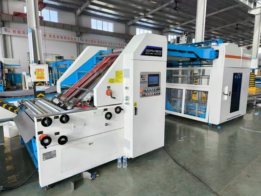 ZGFM Dokładna Automatyczna Laminatorka Flutowa Zwrotowa Wysoka Prędkość 180m/min
