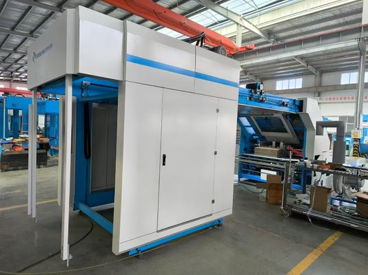 Zaawansowana technologia Maszyna do laminacji płytki o dużej prędkości z dużym rolkiem aniloxowym ze stali nierdzewnej i systemem klejów cyrkularnych