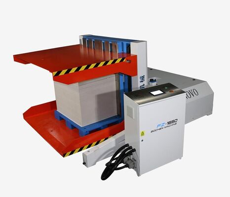 Minimalny rozmiar arkusza 400X380mm Automatyczny laminator papieru z fletą obsługuje maksymalny rozmiar papieru 1500X1500mm lub 1700X1700mm i maszyna do laminowania
