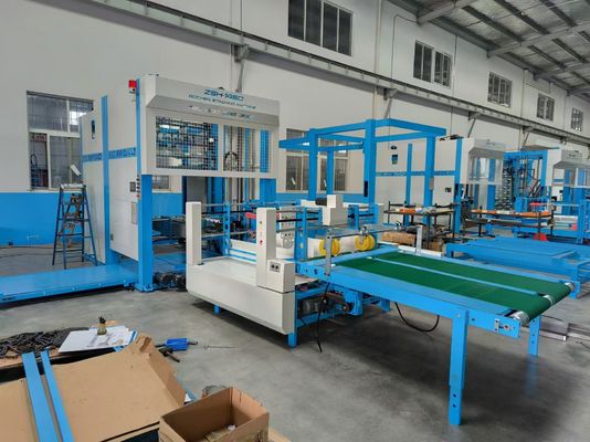 Zaawansowany system układania i laminowania na płytce z automatyczną maszyną do układania do produkcji tektury falistej