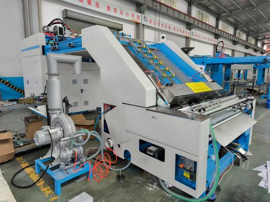 Maszyna do laminowania płytkowego o dużej prędkości z automatyczną technologią serwo-korekty GFS1500 do laminowania falistego