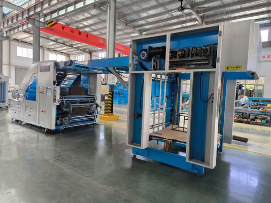 Maszyna do laminowania płytek 5 warstw z sterowaniem serwo do laminowania papieru falistego i produkcji produktów wielokrotnie laminowanych