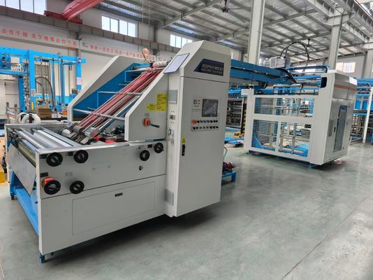 System zasilania elektrycznego Automatyczna maszyna laminacyjna z fletem Zaprojektowana do grubości papieru 150 do 800 gm i minimalnego rozmiaru arkusza 400X380 mm