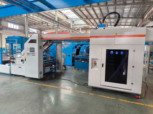System zasilania elektrycznego Automatyczna maszyna laminacyjna z fletem Zaprojektowana do grubości papieru 150 do 800 gm i minimalnego rozmiaru arkusza 400X380 mm
