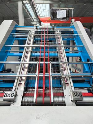 Automatyczna szybka maszyna do laminowania arkusza 5 warstw 3 w 1 do laminowania papieru falistego i produktów laminowanych wielokrotnie z sterowaniem serwo