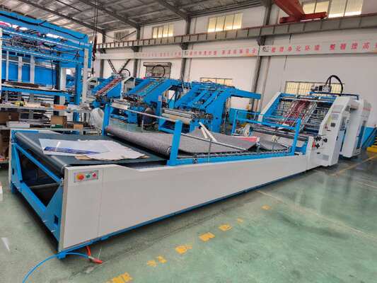 Automatic Flute Laminator Machine Optimized to Deliver High Speed Corrugated Paperboard Lamination and Litho Laminating