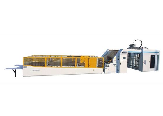 W pełni automatyczna maszyna do szybkiego laminowania fletowego 160 m / min Laminator od arkusza do arkusza