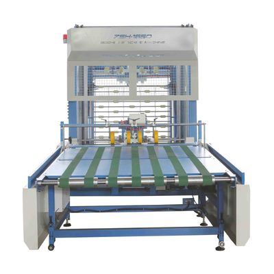 300gsm-10mm Automatyczna maszyna do laminowania flet Laminator z tektury falistej z układaczem 2200 mm