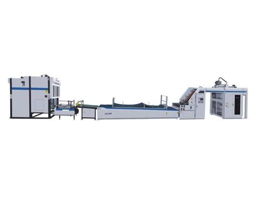 Maszyna do laminowania arkuszy na arkusze 1500x15000 mm Automatyczna maszyna do laminowania litowego z układarką Flop Flop