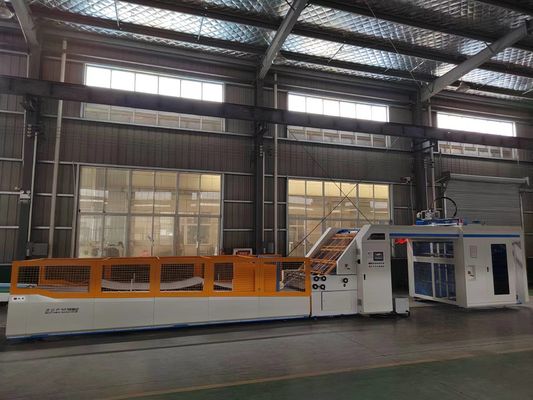 Servo Motor Sheet to Sheet Flute Laminator Machine Automatyczna tektura falista