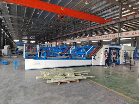 150 m/min Maszyna do laminowania płytek z płytkami z dużą prędkością Automatyczna do kartonowych pudełek