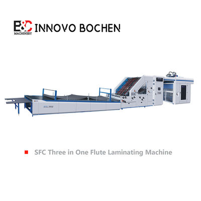 SFC2200 Automatyczna maszyna do laminowania fletu 5Ply Maszyna do laminowania fletu do wytwarzania kartonów falistych
