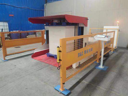 3min / round pallet aeration Automatyczne usunięcie pyłu papieru wyrównanie sterówka turner maszyna