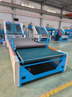 Maszyna do laminowania płytkowego o dużej prędkości z automatyczną technologią serwo-korekty GFS1500 do laminowania falistego