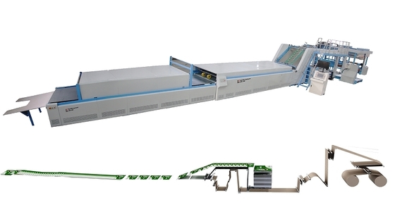 GSL Lito-laminator od rolki do arkusza do tektury 150 m/min