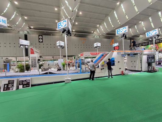 Elektryczna Maszyna do laminowania arkuszy z 5 warstw do arkuszy do kartonu 300gm-10mm i B E FLUTE